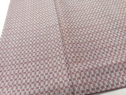 平和屋着物■上質な小紋　幾何学文様　正絹　逸品　CABK9634xe