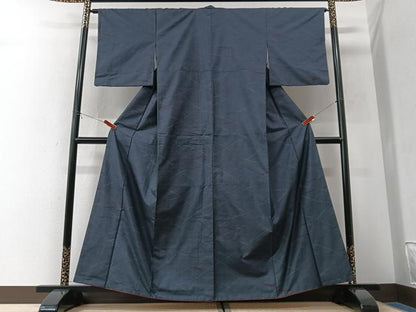 平和屋着物■本場大島紬　霞文　正絹　逸品　CABK9644xe