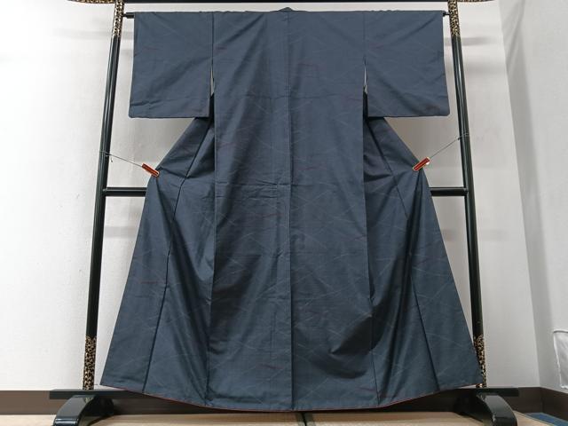 平和屋着物■本場大島紬　霞文　正絹　逸品　CABK9644xe