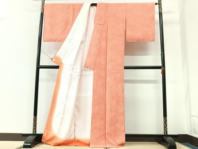 平和屋着物■上質な小紋　草花文　正絹　逸品　未使用　CABK9647xe