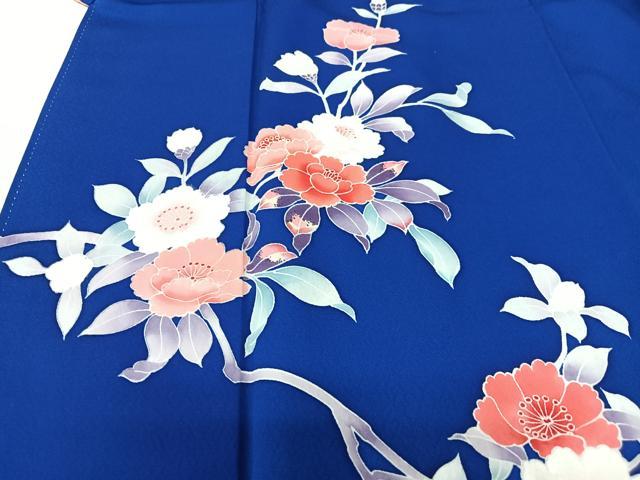 平和屋着物■訪問着　枝花文　正絹　逸品　CABK9649xe