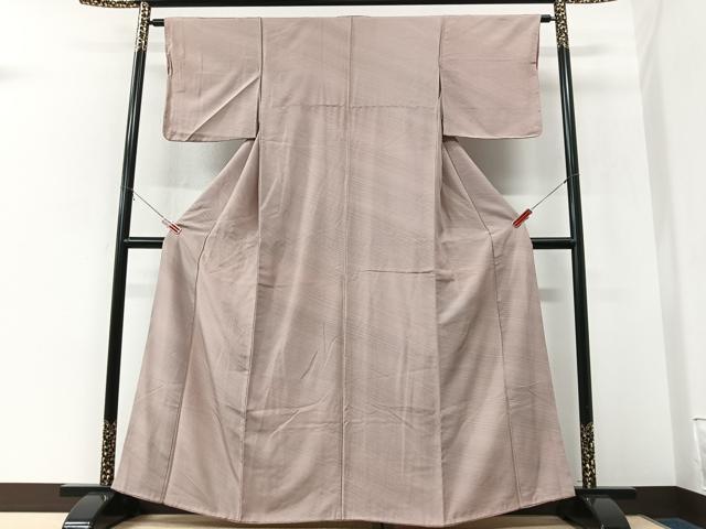 平和屋着物■上質な小紋　霞文　正絹　逸品　CABK9652xe