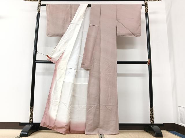 平和屋着物■上質な小紋　霞文　正絹　逸品　CABK9652xe