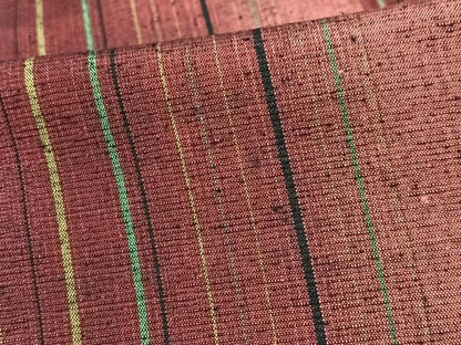 平和屋着物■上質な紬　間道　正絹　逸品　CABK9658xe
