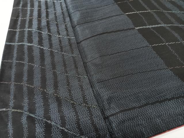 平和屋着物■本場大島紬　間道　さが美扱い　正絹　逸品　CABK9659xe