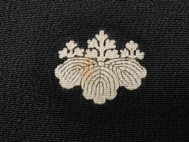 平和屋着物■豪華黒留袖　刺繍　笹竹梅文　金彩　正絹　逸品　CABK9687xe