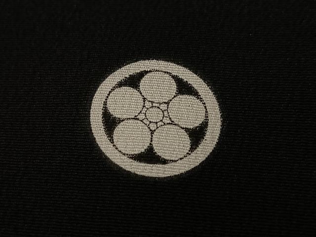 平和屋着物■豪華黒留袖　孔雀花文　金彩　正絹　逸品　CABK9688xe