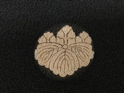 平和屋着物■豪華黒留袖　総刺繍　尾長鳥　金銀糸　正絹　逸品　CABK9696xe
