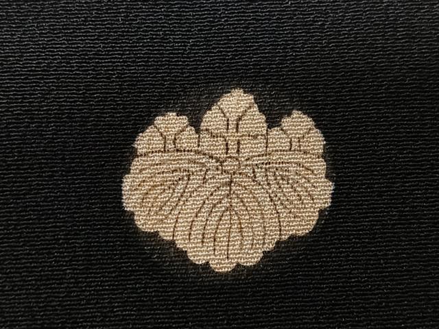 平和屋着物■豪華黒留袖　総刺繍　尾長鳥　金銀糸　正絹　逸品　CABK9696xe