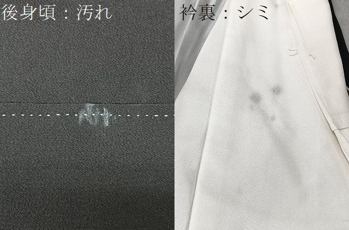 平和屋着物■豪華黒留袖　飛鶴風景文　正絹　逸品　CABK9697xe