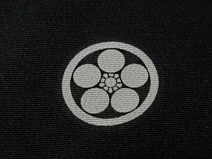 平和屋着物■豪華黒留袖　飛鶴風景文　正絹　逸品　CABK9697xe