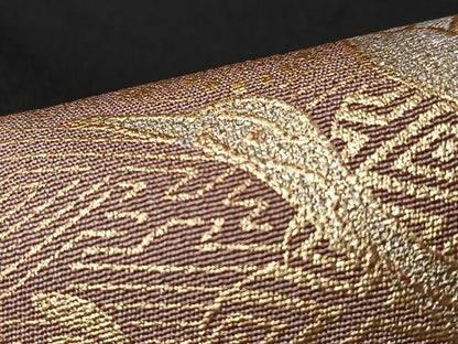 平和屋着物■豪華黒留袖　駒刺繍　飛鶴浜松文　金彩　正絹　逸品　CABK9700xe