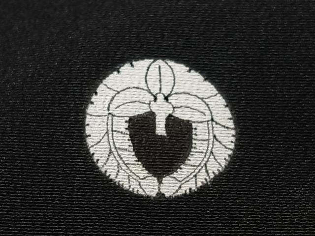 平和屋着物■豪華黒留袖　御所車花文　暈し染め　金彩　正絹　逸品　CABK9704xe