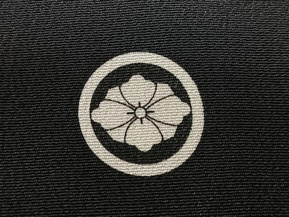 平和屋着物■豪華黒留袖　刺繍　地紙花鳥文　金彩　正絹　逸品　CABK9707xe