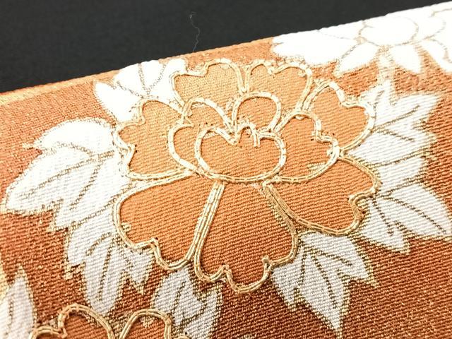 平和屋着物■豪華黒留袖　駒刺繍　地紙風景花文　金彩　正絹　逸品　CABK9711xe