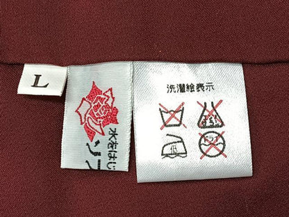 平和屋着物■上質な小紋　舞桜　正絹　逸品　CABK9714xe