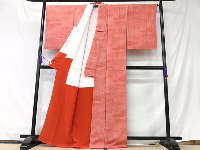 平和屋着物■江戸小紋　木下正夫　寄せ小紋柄　正絹　逸品　未使用　CABK9722xe