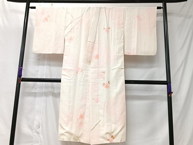 平和屋着物■長襦袢　袷　舞花文　暈し染め　正絹　逸品　CABK9723xe