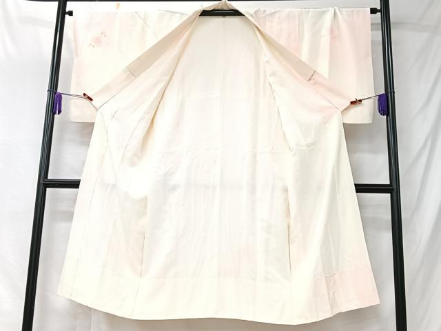 平和屋着物■長襦袢　袷　舞花文　暈し染め　正絹　逸品　CABK9723xe