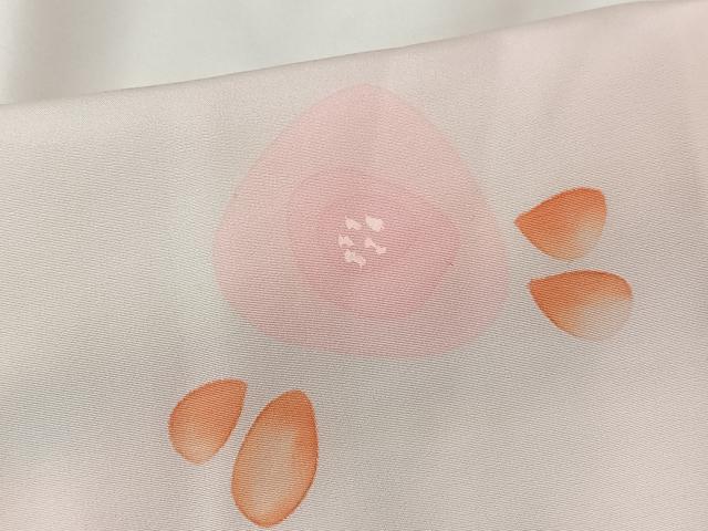 平和屋着物■長襦袢　袷　舞花文　暈し染め　正絹　逸品　CABK9723xe