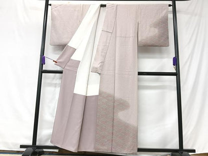 平和屋着物■訪問着　青海波　暈し染め　正絹　逸品　CABK9737xe