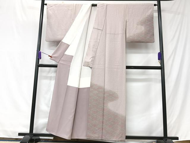 平和屋着物■訪問着　青海波　暈し染め　正絹　逸品　CABK9737xe