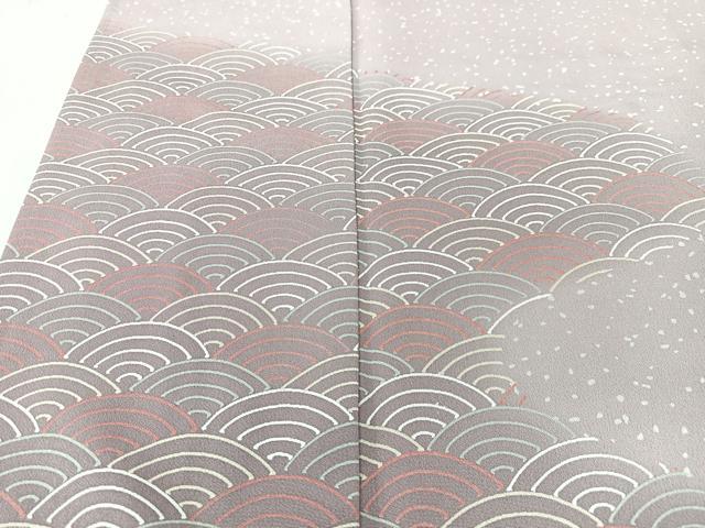 平和屋着物■訪問着　青海波　暈し染め　正絹　逸品　CABK9737xe