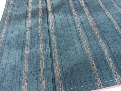 平和屋着物■上質な紬　間道　正絹　逸品　未使用　CABK9741xe