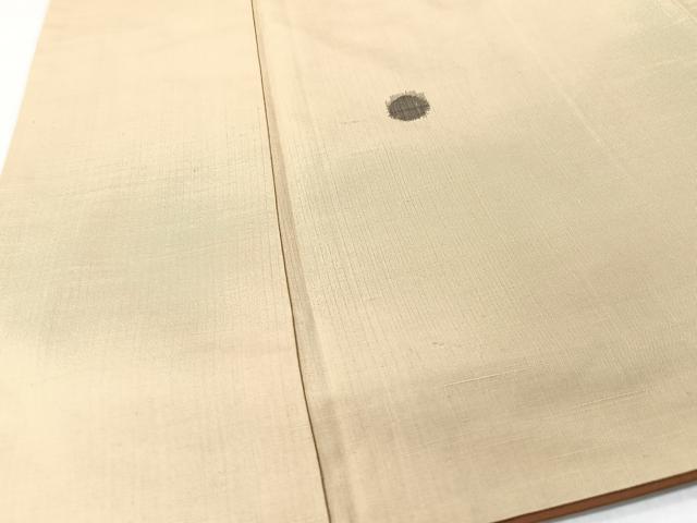 平和屋着物■上質な紬　丸文　胴抜き仕立て　正絹　逸品　CABK9742xe