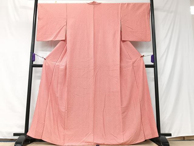 平和屋着物■上質な小紋　花尽くし　正絹　逸品　CABK9748xe