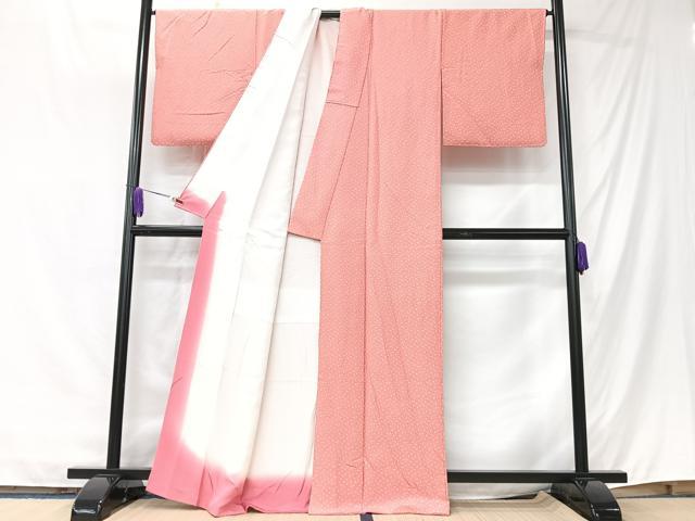 平和屋着物■上質な小紋　花尽くし　正絹　逸品　CABK9748xe