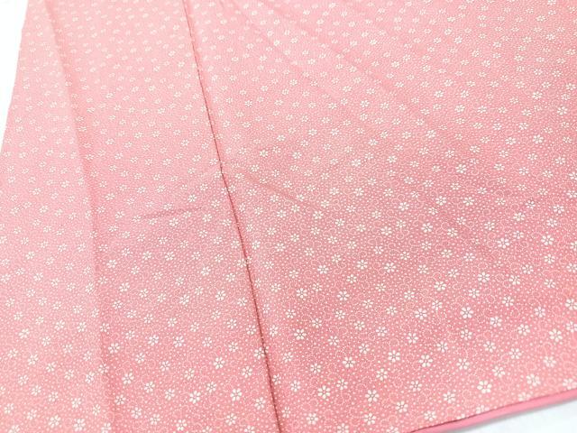 平和屋着物■上質な小紋　花尽くし　正絹　逸品　CABK9748xe
