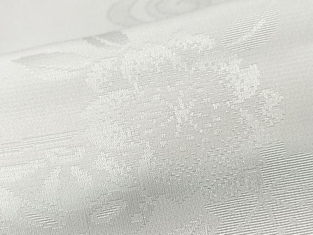 平和屋着物■長襦袢　無双仕立て　片輪車舞花地紋　暈し染め　正絹　逸品　CABK9766xe