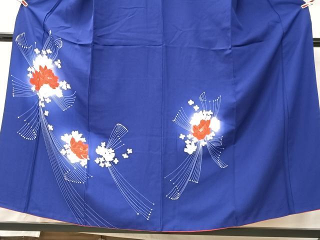 平和屋着物■訪問着　舞花文　暈し染め　正絹　逸品　CABK9767xe