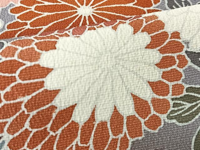 平和屋着物■訪問着　作家物　枝花文　暈し染め　金彩　正絹　逸品　CABK9769xe