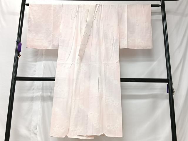 平和屋着物■長襦袢　袷　枝花文　暈し染め　正絹　逸品　CABK9775xe
