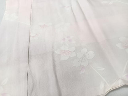 平和屋着物■長襦袢　袷　枝花文　暈し染め　正絹　逸品　CABK9775xe