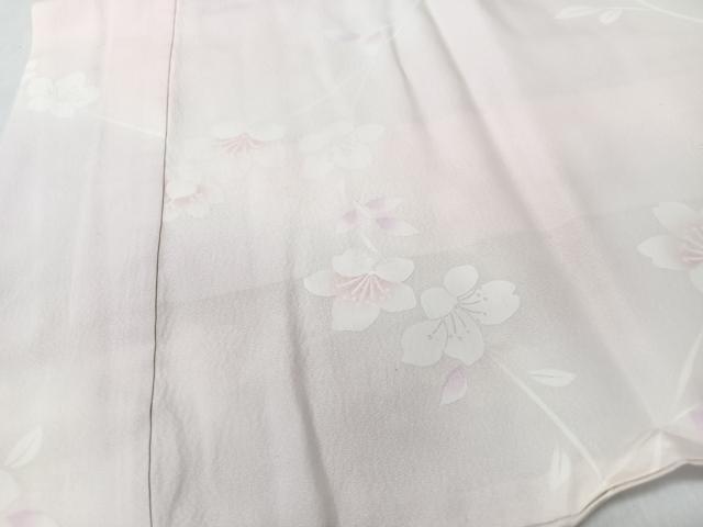 平和屋着物■長襦袢　袷　枝花文　暈し染め　正絹　逸品　CABK9775xe