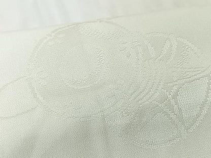 平和屋着物■長襦袢　無双仕立て　鼓地紋　暈し染め　正絹　逸品　CABK9776xe
