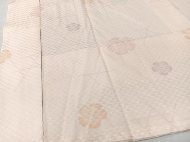 平和屋着物■長襦袢　無双仕立て　舞花文　正絹　逸品　CABK9777xe