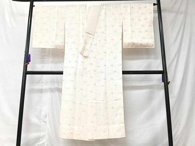 平和屋着物■長襦袢　松葉文　金彩　正絹　逸品　CABK9778xe
