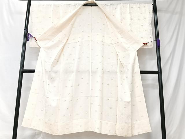 平和屋着物■長襦袢　松葉文　金彩　正絹　逸品　CABK9778xe