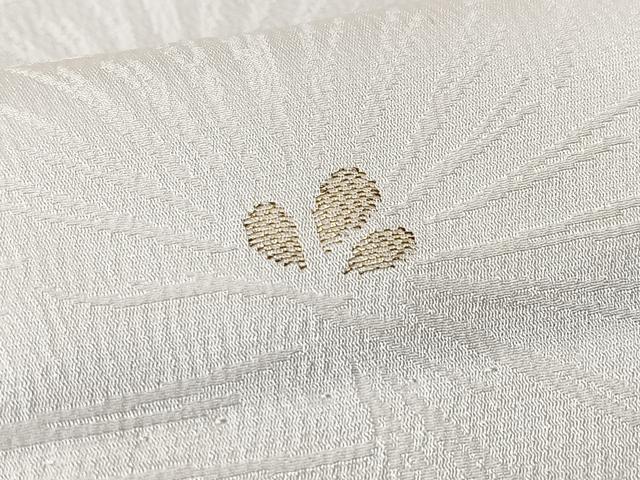 平和屋着物■長襦袢　松葉文　金彩　正絹　逸品　CABK9778xe