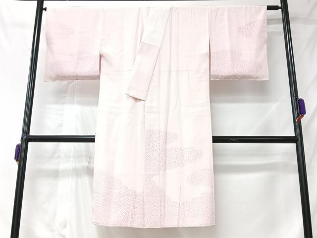 平和屋着物■長襦袢　袷　雲取り文　正絹　逸品　CABK9779xe