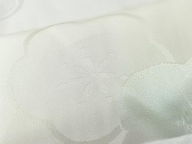 平和屋着物■長襦袢　無双仕立て　梅絞り　舞梅地紋　正絹　逸品　CABK9782xe