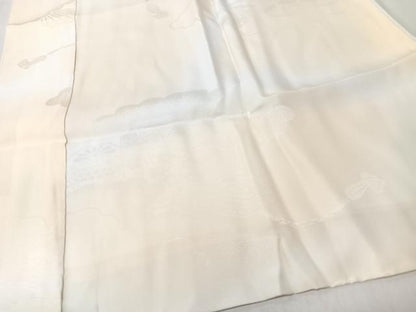 平和屋着物■長襦袢　袷　貝桶花地紋　暈し染め　正絹　逸品　CABK9783xe