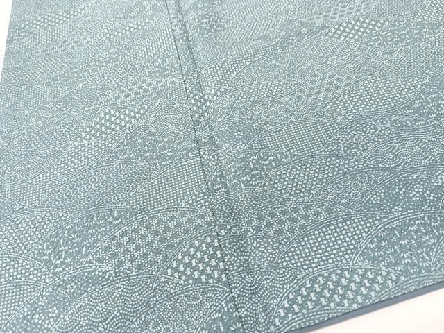 平和屋着物■江戸小紋　寄せ小紋柄　正絹　逸品　CABK9786xe