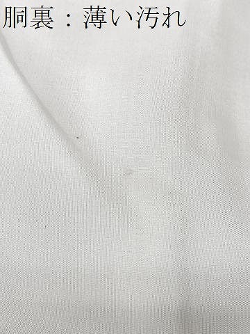 平和屋着物■上質な小紋　立波花文　正絹　逸品　CABK9800xe