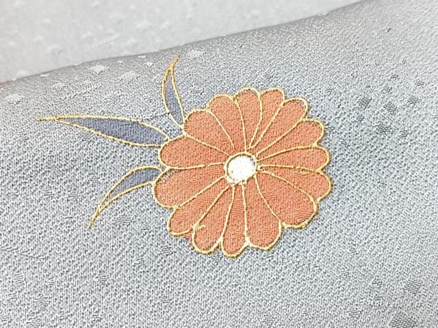平和屋着物■訪問着　枝垂れ花蝶文　暈し染め　金彩　正絹　逸品　CABK9803xe