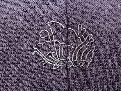 平和屋着物■訪問着　草花文　正絹　逸品　CABK9805xe